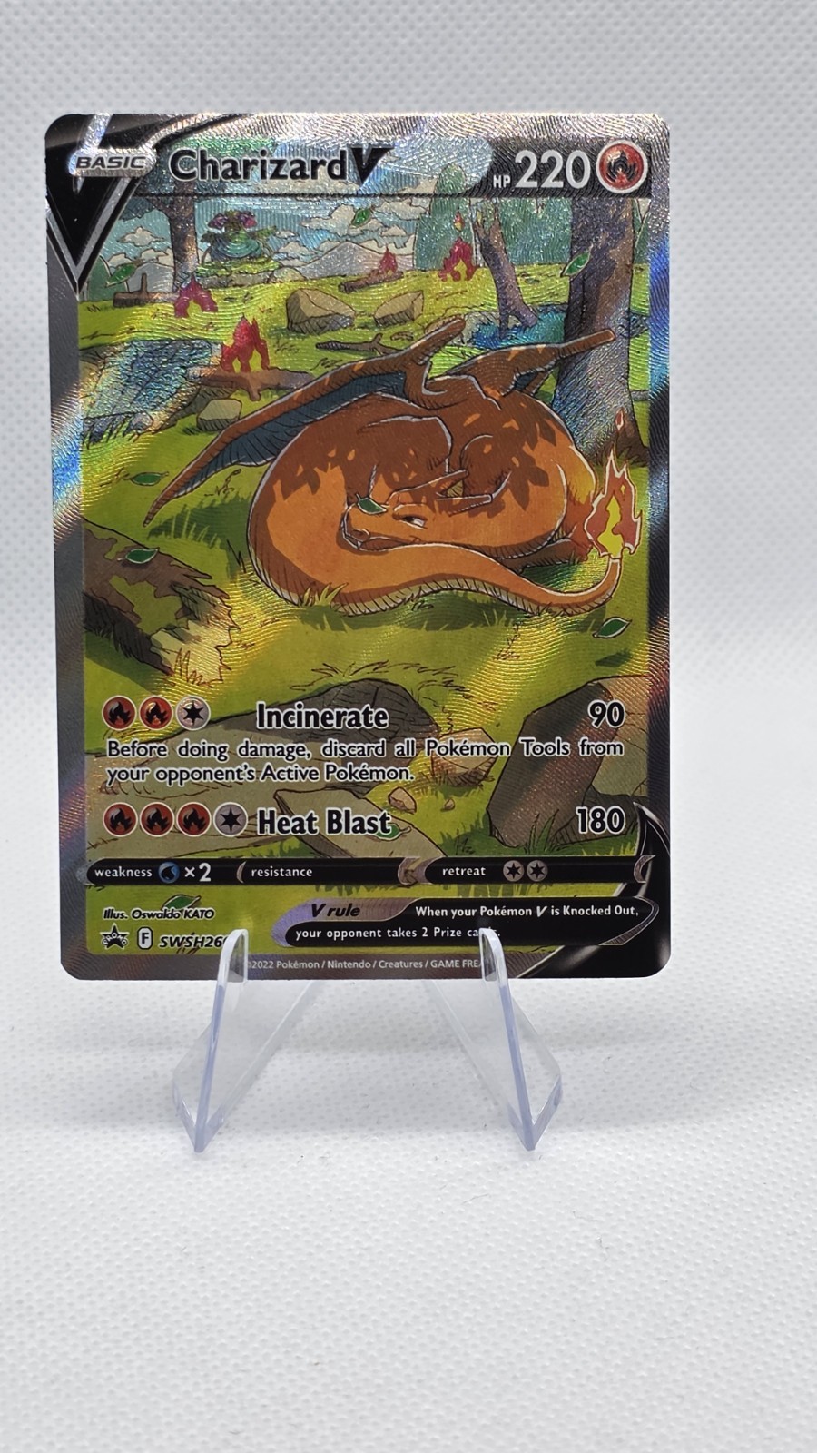 Charizard V SWSH260 SWSH: Sword & Shield Promo Cards Holo
