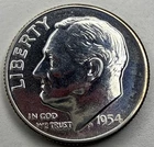 1954 ROOSEVELT SILVER ONE DIME R41