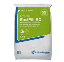Gyproc Easifill 60 - EASI-FILL -  Filler and Finish Compound 10Kg