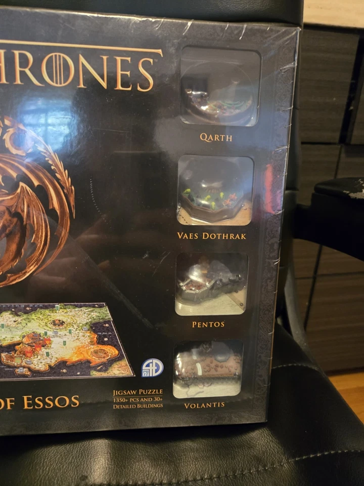 Game of Thrones 3D Puzzle of Essos – Collector’s Edition HBO Licensed - Image 2 of 4