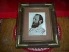 General Thomas "Stonewall " Jackson Civil War framed photo