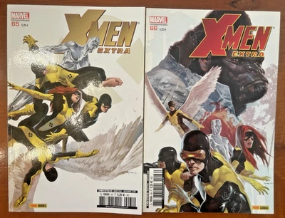 X-MEN EXTRA N°65 + N°66 Première Classe (1+2) -Panini Comics 2008- Comme Neuf - Photo 1/4