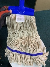 Scot Young SYR Kentucky Mop Head in Blue Made of Loop Cotton Colour Coded