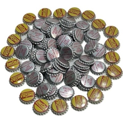 Vintage Cherry Nut & Lime Cola Soda Bottle Caps Lot Metal Crown Tops