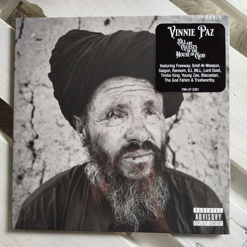 Vinnie Paz - All Are Guests In The House Of God (LP) Silver Vinyl SEALED - Bild 1 von 5
