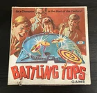 Ideal Battling Tops Board Game Vintage Pls Read
