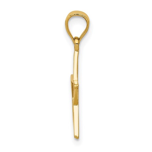 Dije estrella oro amarillo 14k - Imagen 2 de 4