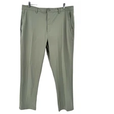 SKYR Tricot Dynasty Slim Fit Pant Men's 38X30 Gray Tech Moisture Wicking Stretch