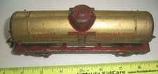 Vintage MARX 3/16 Scale NIACET 256 Metal Tin Litho Single Dome O/O27 Tank Car