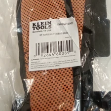 Klein Tools KHHSWTBND KT Hard Hat Sweatband Full Brim / Cap Style 3pk