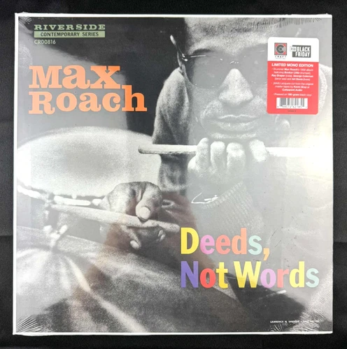 Max Roach Deeds Not Words Vinyl LP MONO Craft Recordings Jazz RSD 2024 NEW - product listing photo