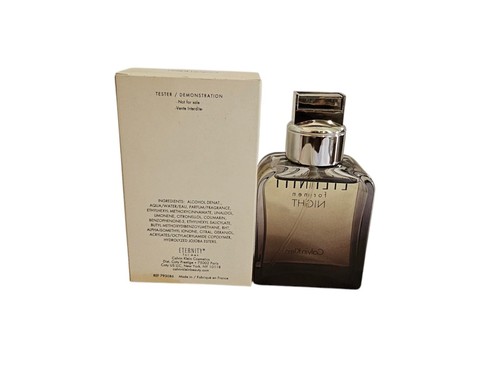 Calvin Klein Eternity Para Hombre Noche 3.4 OZ Nuevo Caja Blanca Raro - Imagen 3 de 4