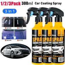 1/2/3Pack 300ml Car Coating Spray Car Paint Spray Coating Agent Antifouling USA