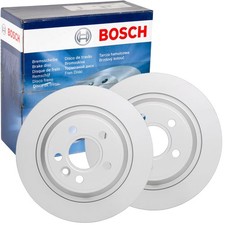 2X BOSCH BREMSSCHEIBEN Ø302mm HINTEN PASSEND FÜR FORD FOCUS GALAXY KUGA MONDEO