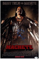 Danny Trejo Signed Autographed 12x18 Poster Photo Machette ACOA