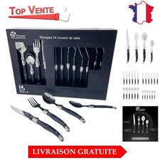 - 7214BIS - Ménagère 24 Couverts de Table Laguiole en Acier Inoxydable - Idée...
