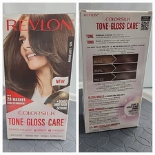 NEW REVLON COLORSILK TONE GLOSS CARE DEMI PERMANENT HAIR COLOR #6 LIGHT BROWN