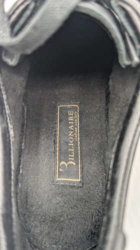 Billionaire Italian couture Black Casual Leather Shoes Size UK 10 EU 44 Light - Picture 18 of 22
