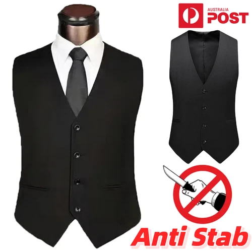 Anti Stab Vest Knife Stab Proof Body Armour Security Resistant Protective Safe