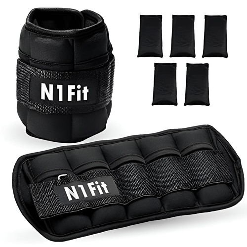 10lbs/Pair Adjustable Ankle Weights for Women and Men, Modularized Leg Wrist ...