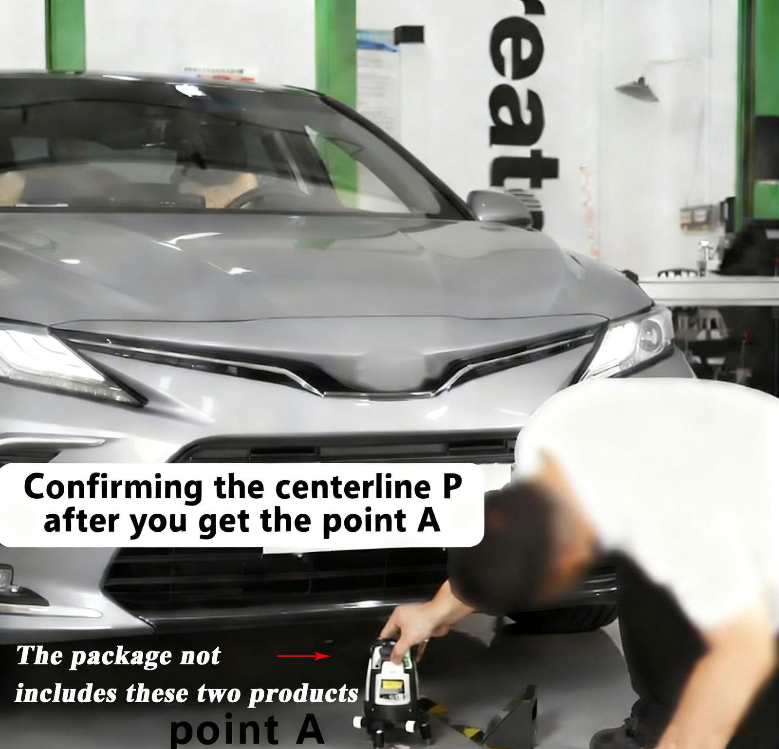 US STOCK ADAS Calibration Tool Reflective Board for Vehicle Centerline Alignment