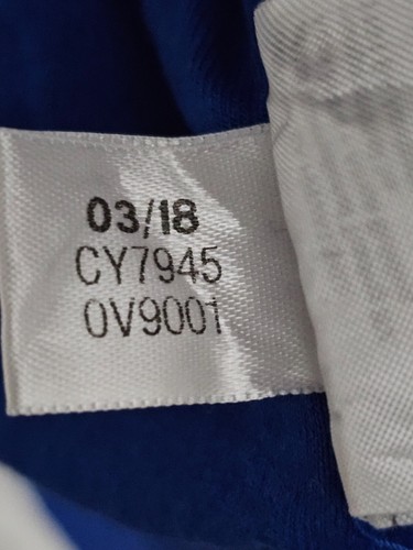 Kansas Jayhawks Adidas Climalite *Team Issued* Full Zip Hoodie Blue Men's Medium - Picture 14 of 18