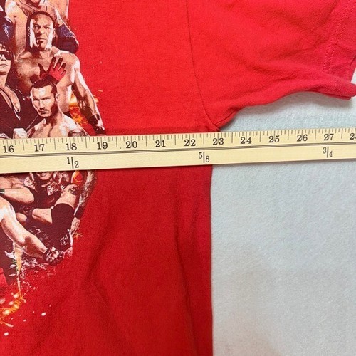 WWE Raw 1000 T-Shirt XL Red Wrestling Legends Graphic Tee Sports Entertainment - Picture 6 of 10