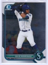 Julio Rodriguez CHROME PROSPECT 2022 Bowman #BCP-45 Seattle Mariners