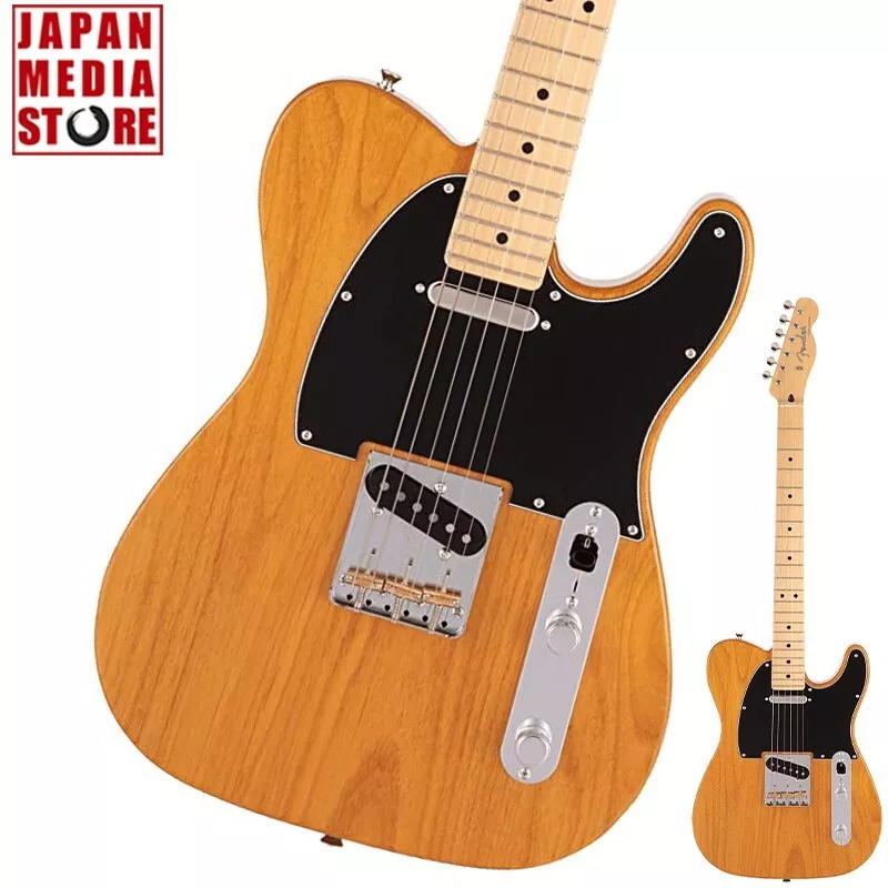 Fender Made in Japan Hybrid II Telecaster Maple Vintage Natural Guitar NEW