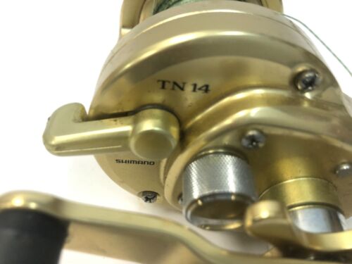 Shimano Trinidad TN14 Star Drag Fishing Reel - Gold GREAT CONDITION! - Picture 6 of 14