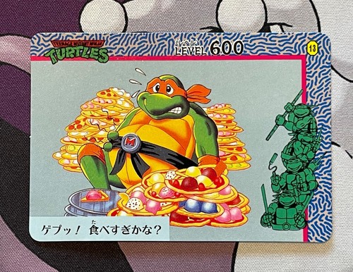 1994 Mirage Studios Takara PP japonés - Tortugas ninja - juego de cartas coleccionables TMNT - Imagen 5 de 9