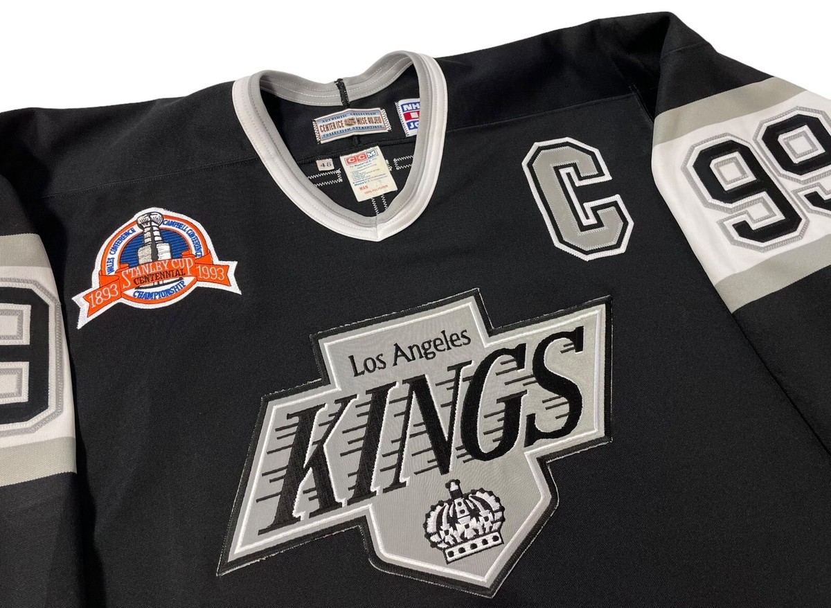WAYNE GRETZKY 1993 STANLEY CUP LOS ANGELES KINGS CCM WAYNE GRETZKY 1993 STANLEY CUP LOS ANGELES KINGS CCM