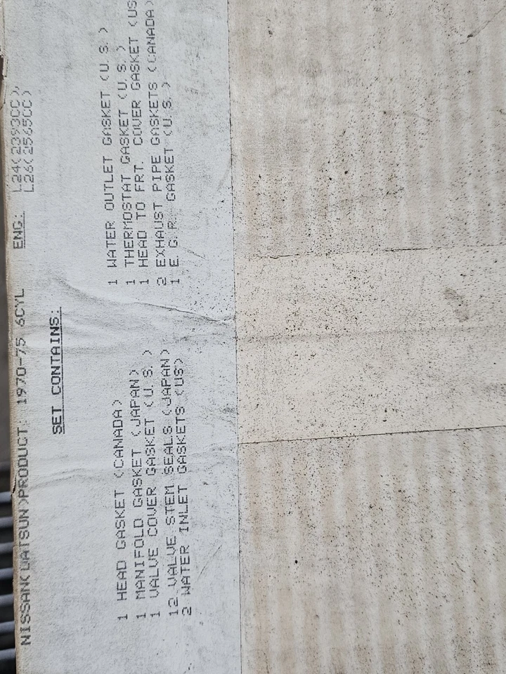 ROL Cylinder Head Gasket Set for 1970-75  Datsun Maxima Nissan 280Z 2.4L 2.6L  Foto 3 de 3