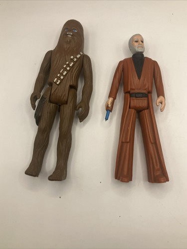 Vintage 1977 Star Wars - R2D2 - vader stormy obi-Wan Chewbacca Kenner - Picture 5 of 13