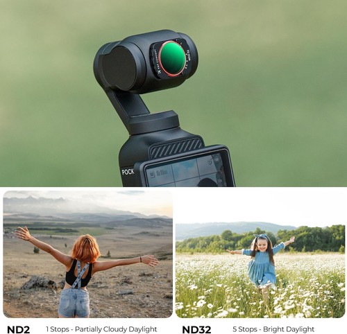 K&F Concept Variable ND2-ND32 + ND32-ND512 Filter Kit for DJI Osmo Pocket 3 AU - Picture 21 of 30