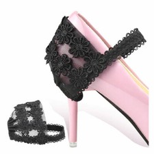 Lace Shoe Strap Cover Anti-drop Heel Straps High-heeled Straps Heel Fixed Strap
