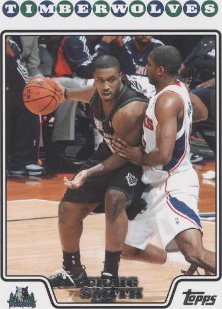 2008-09 Topps - Craig Smith #74 - 1 of 2