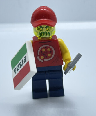 LEGO Hidden Side Possessed Pizza Delivery Man Minifigure hs030 from 791902 