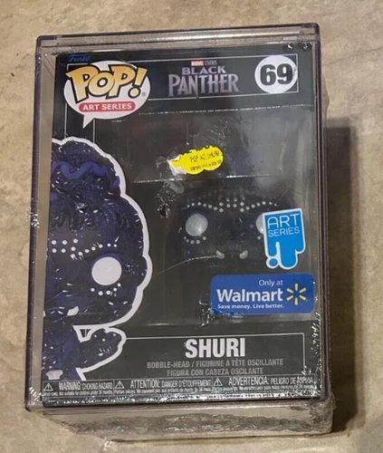 Funko Black Panther Shuri 69 Pop Vinyl Figure NEW in box w/ Plastic Case Walmart