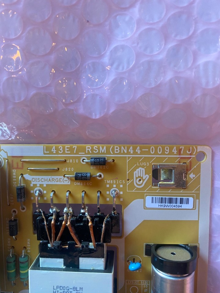 Samsung 43" TV Power Supply Board BN4400947J with cable eBay