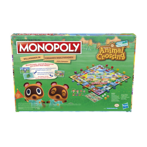 Animal Crossing Spiel 3er Set: Monopoly + Match + Puzzle (1000 Teile) Spielpaket - Bild 8 von 10