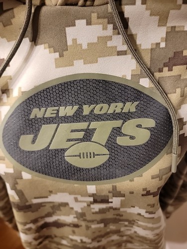 Felpa con cappuccio militare New York JETS 2021 Saluto al servizio donna grande nuova con etichette prezzo consigliato dal produttore $100 - Foto 13 di 13