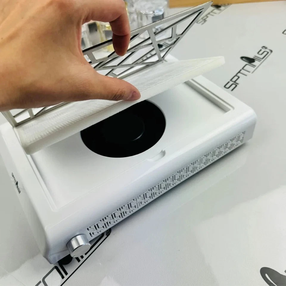 Professional Strong Manicure Vacuum Collector Nail Fan Cleaner Dust Extractor - Image 4 of 4