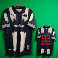 Casa Rayados del Monterrey 80 Aniversario - SERGIO RAMOS 93 - 2XL (Funciona Pequeña)