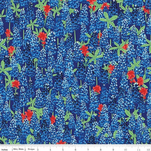 Florals & Novelties Fat 1/4's By Riley Blake, $3.99 Ships Any Amount Of Fabric. - Picture 62 of 129