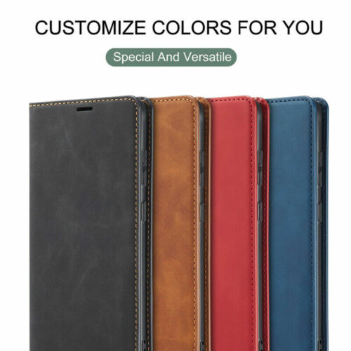 Odporne na wstrząsy skórzane etui na portfel do Samsung A56 A36 A16 A15 A35 A55 Flip Cover - Zdjęcie 4 z 32