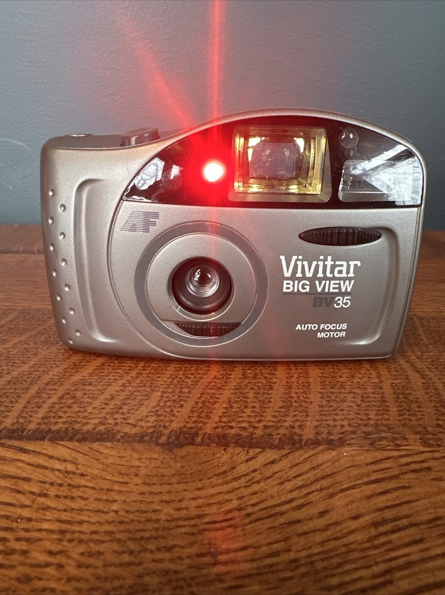 Vivitar Big View BV35 35mm Film Camera Point & Shoot Auto Focus