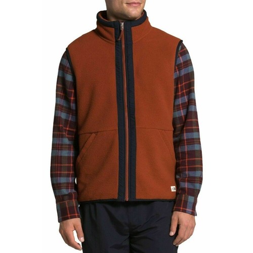The North Face Men's Vest Full-Zip Front Pockets Carbondale Casual Outwear Top - Picture 2 of 34