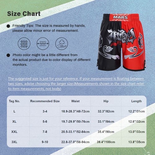 Kids Boys Boxer Shorts Boxing Short Pants Sports Trunks Workout Swimming - Picture 36 of 72