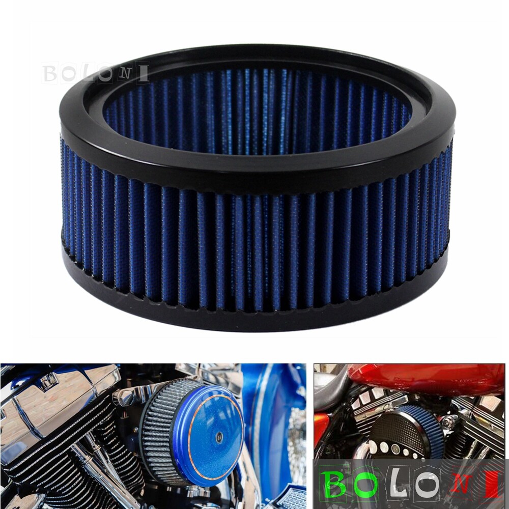 Motorcycle Air Filter Element E-3226 Round High Flow Cleaner